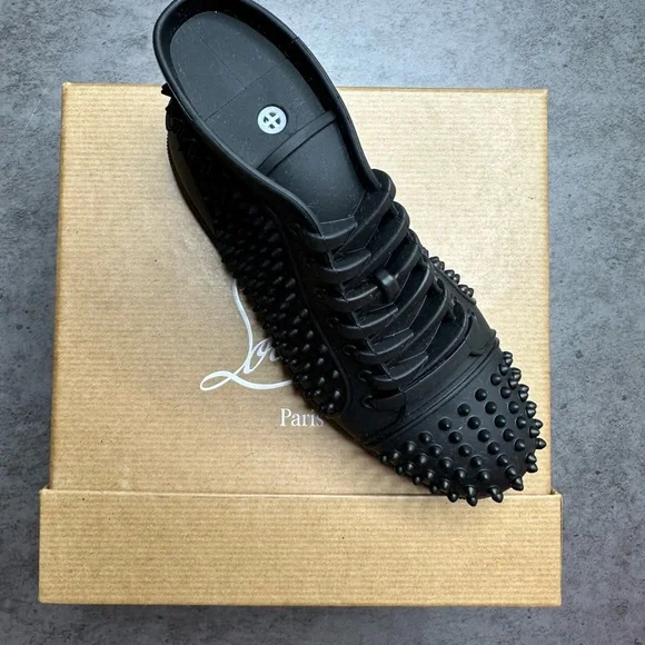 NEW Christian Louboutin Loubitoy Louis Gomme Squeaky Dog Toy-Black - Picture 6 of 10